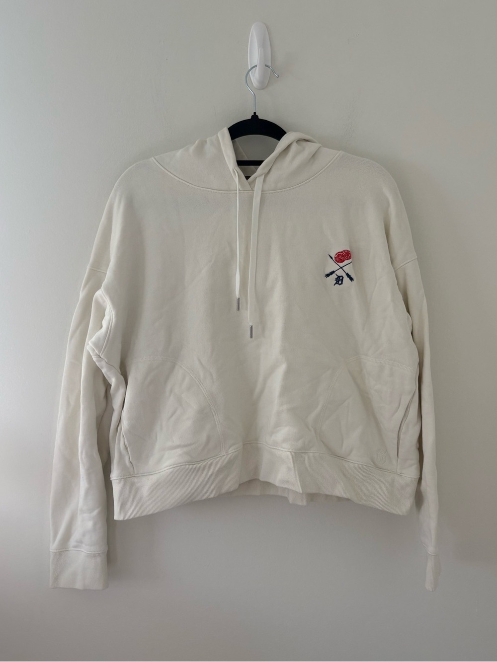 Greyson Detroit Red Wings Cropped Hoodie Medium